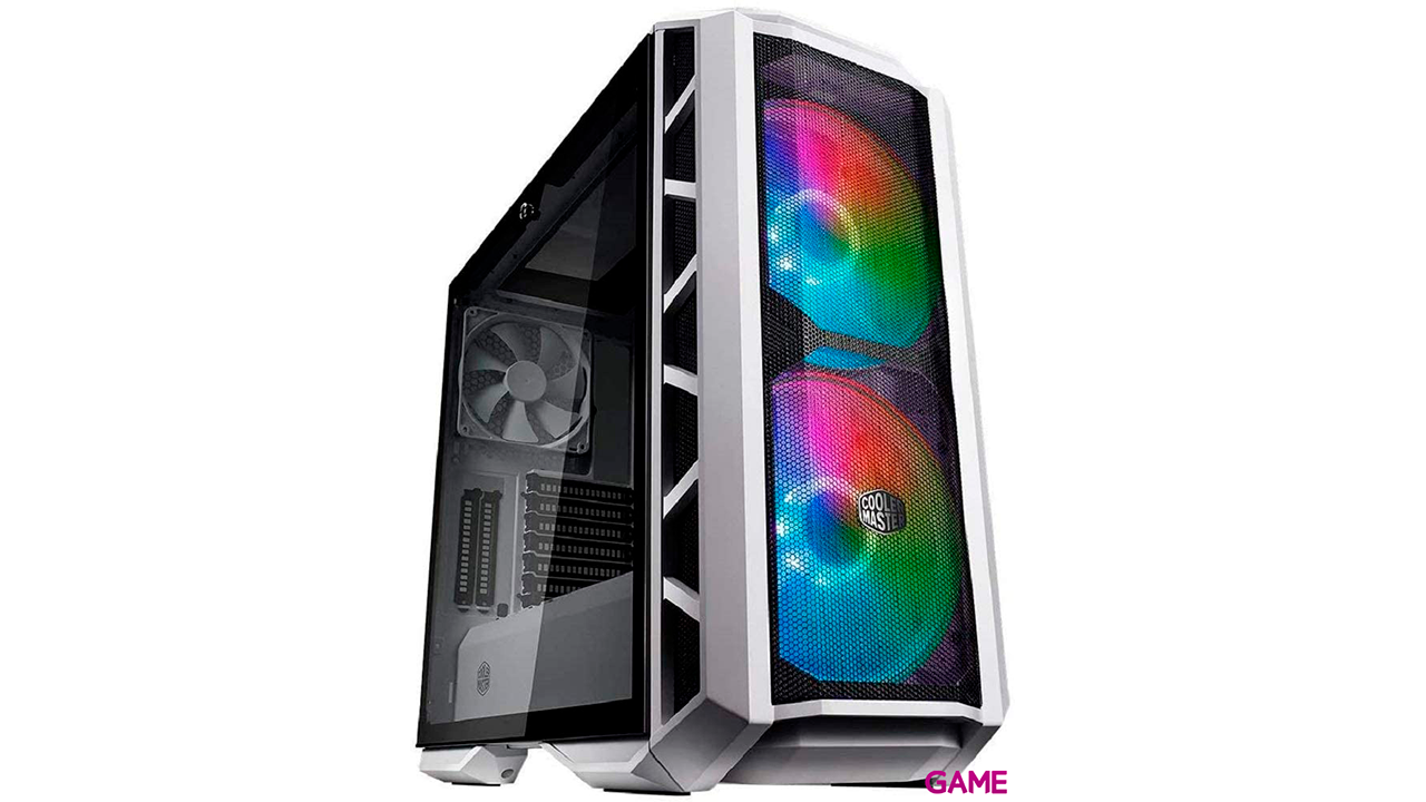 Cooler Master MasterCase H500P Mesh ARGB Midi Tower Blanco - Caja Ordenador-2