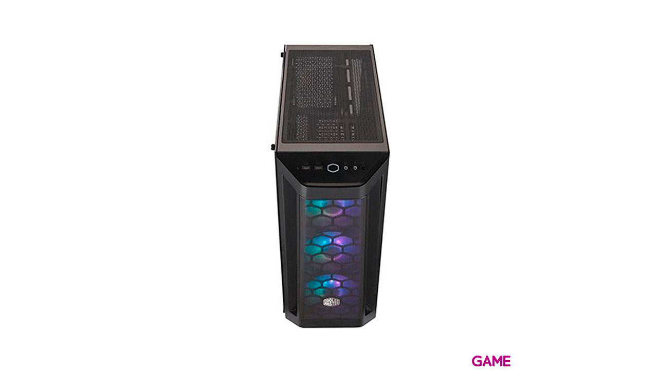 Cooler Master MasterBox MB511 ARGB Midi Tower Negro - Caja Ordenador-1