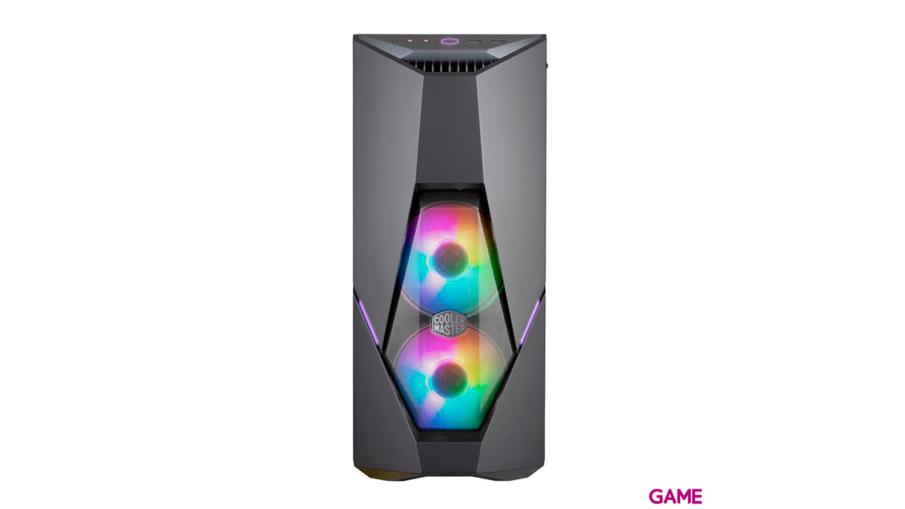 Cooler Master MasterBox K500 ARGB Midi Tower Negro - Caja Ordenador-3