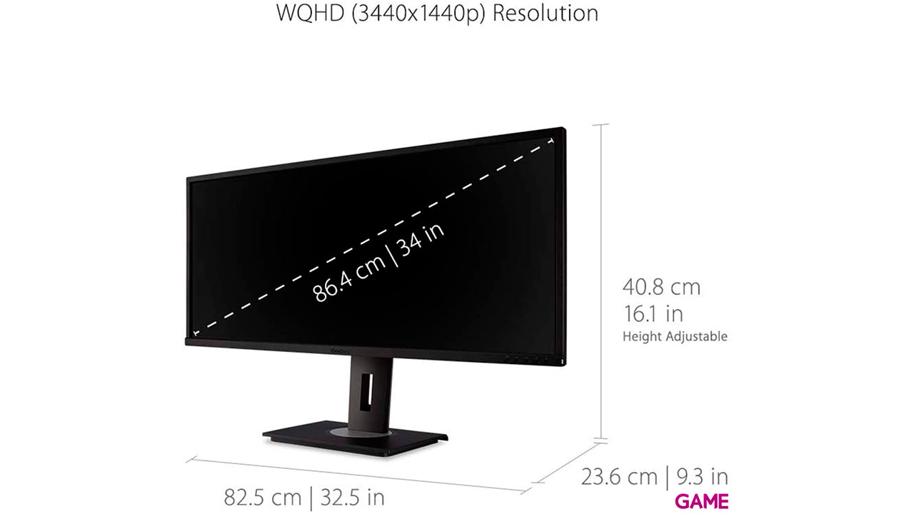 Viewsonic VG Series VG3448 34´´ - LED - 2K QHD - Ultra Wide - Monitor-1