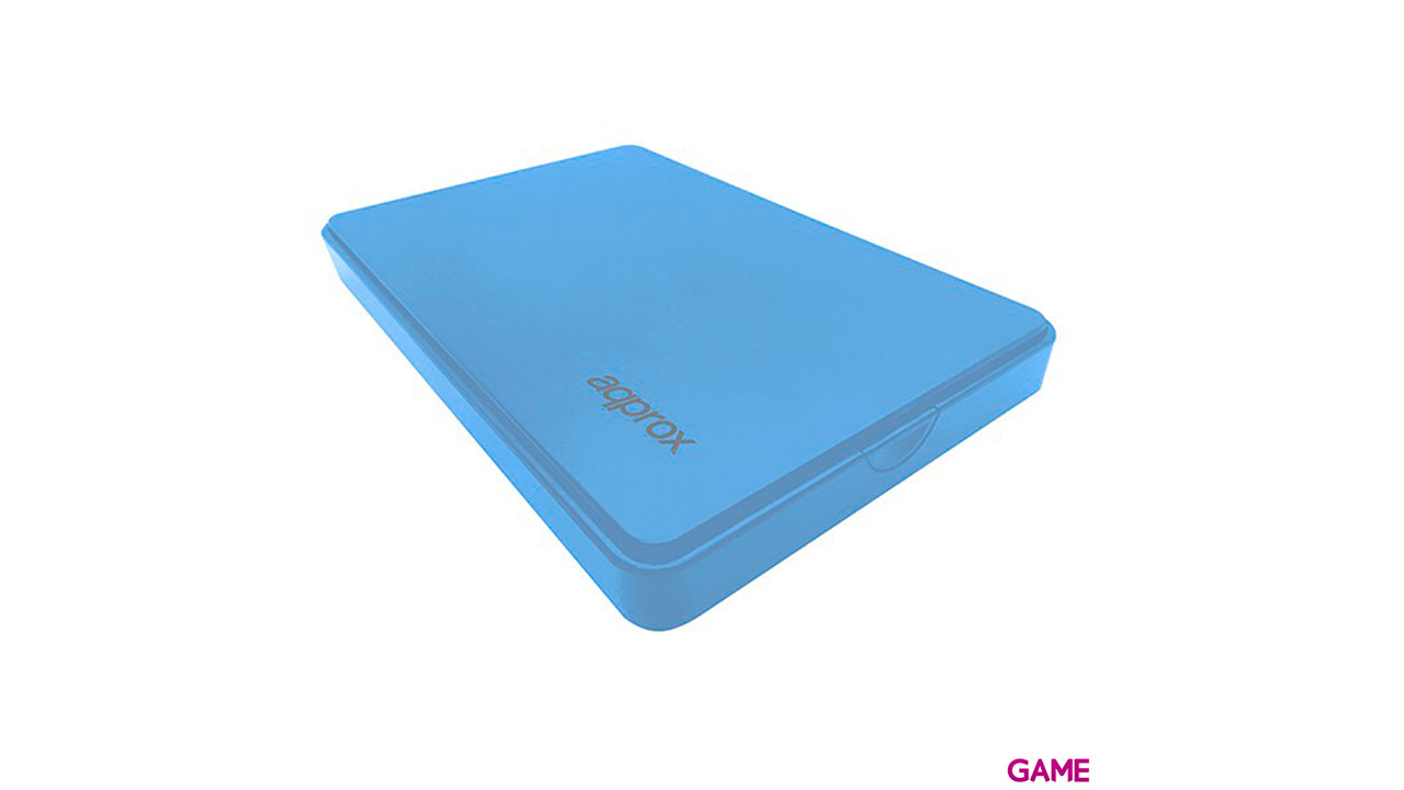 Approx APPHDD300LB caja para disco duro externo Caja de disco duro (HDD) Azul 2.5