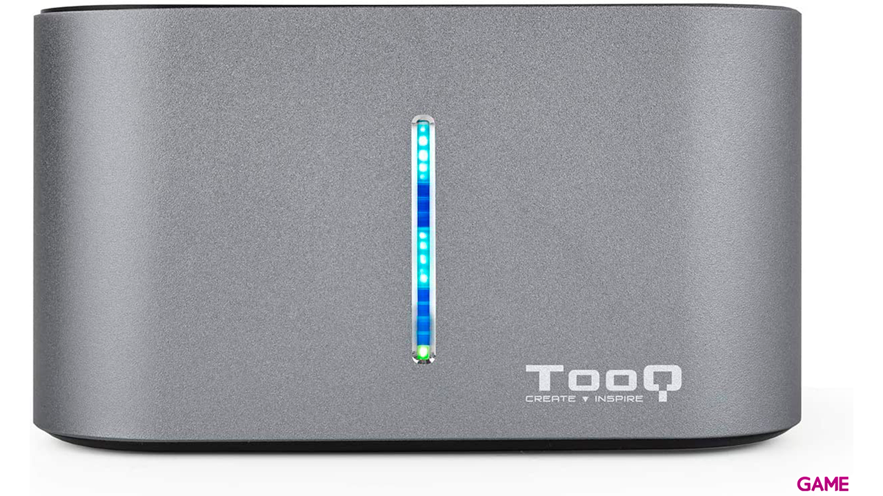 TooQ TQDS-805G USB 3.2 Gen 1 (3.1 Gen 1) Type-B Aluminio - Adaptador-1