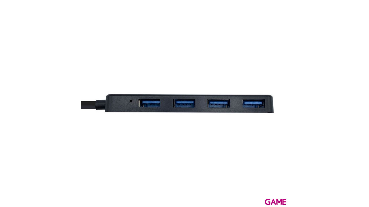Aisens USB 3.0 Tipo A/M - 4 x Tipo A/H Negro 30 cm - Hub USB-1
