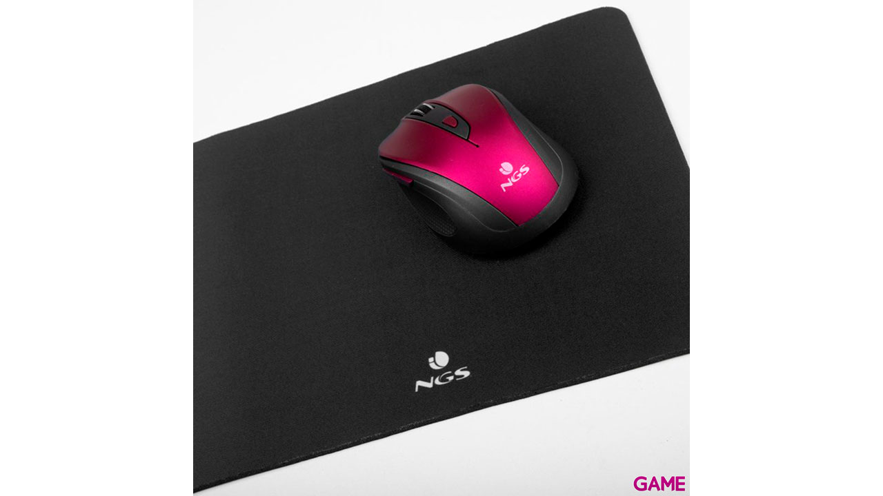 NGS Mouse 1080 Negro - Alfombrilla-2