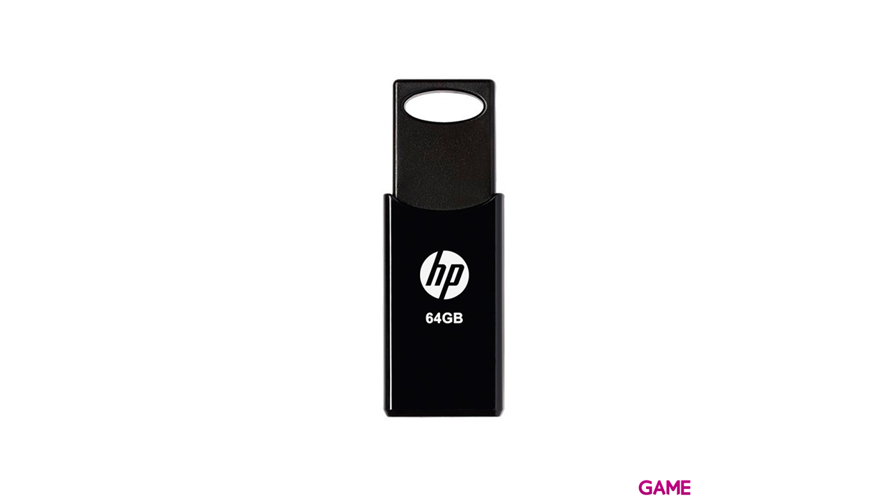 PENDRIVE HP 64GB USB 2.0 V212W NEGRO/AZUL PACK 2-6
