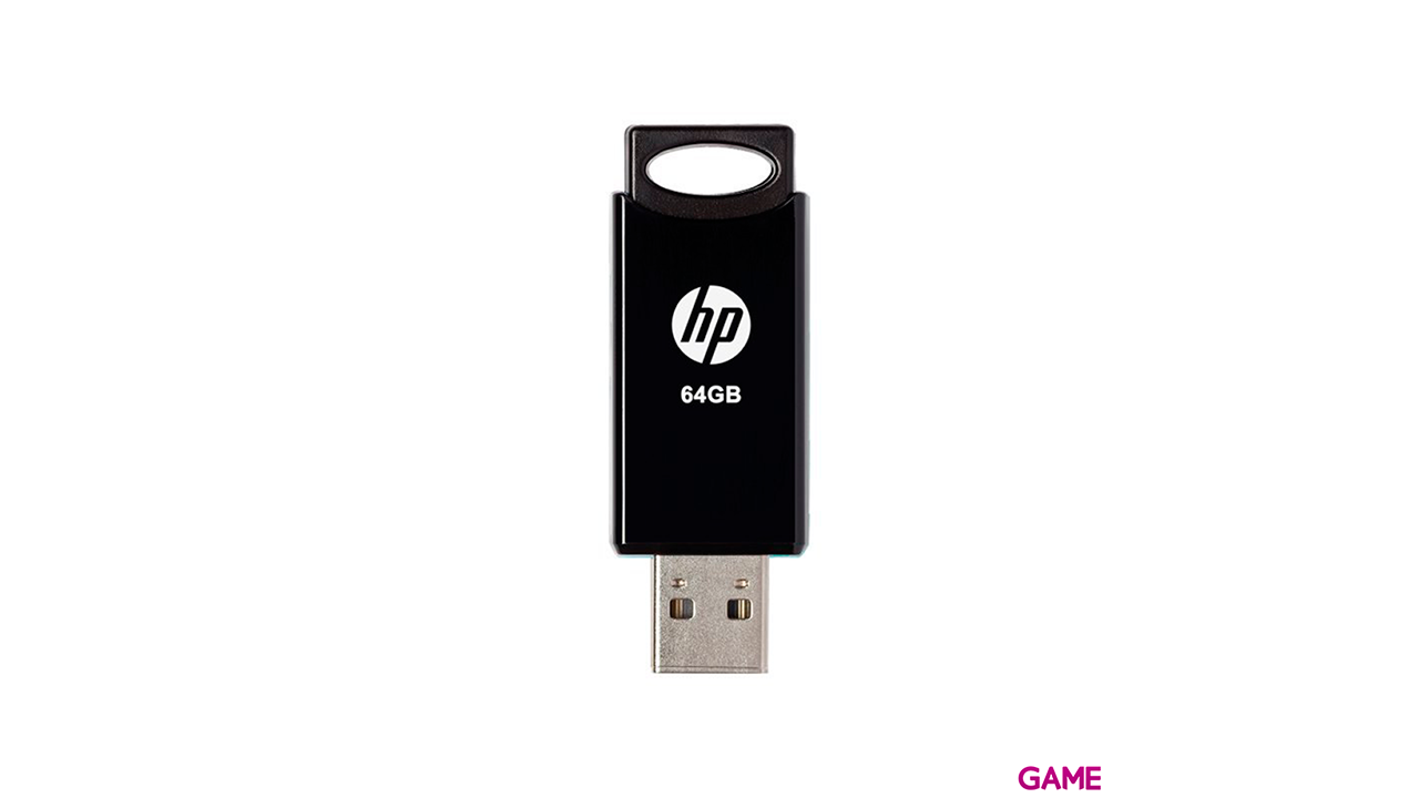 PENDRIVE HP 64GB USB 2.0 V212W NEGRO/AZUL PACK 2-7