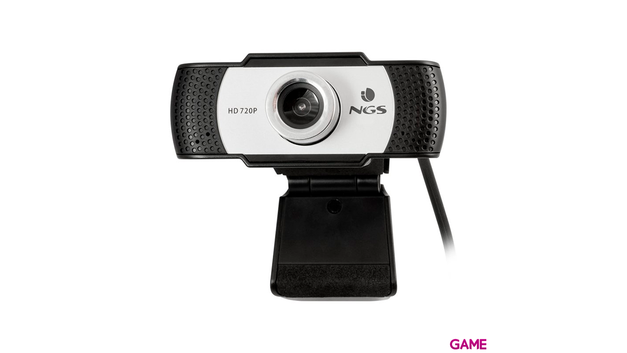 NGS XpressCam720 USB 2.0 Negro Gris Plata - Webcam-0