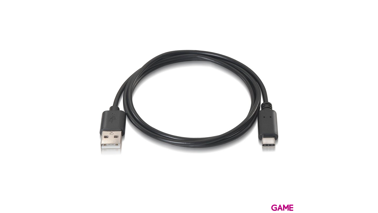 AISENS A107-0051 cable USB 1 m USB 2.0 USB A USB C Negro-1