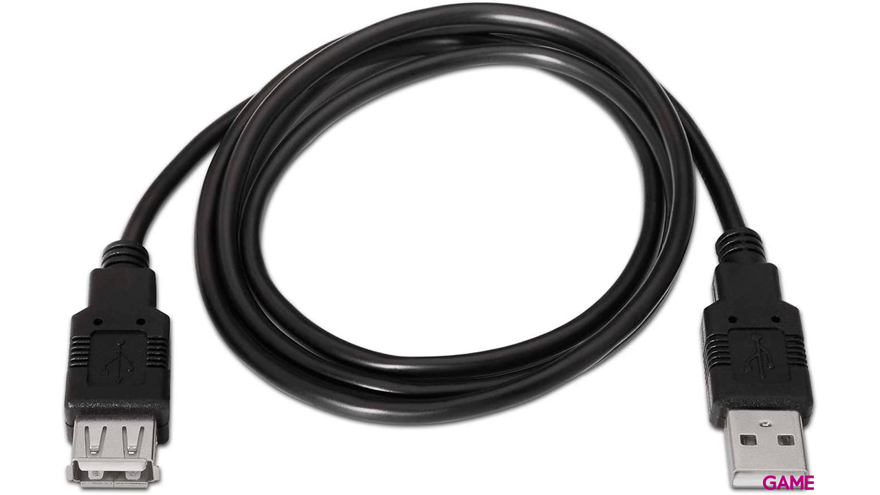 AISENS A107-0052 cable USB 2 m USB 2.0 USB A USB C Negro-0