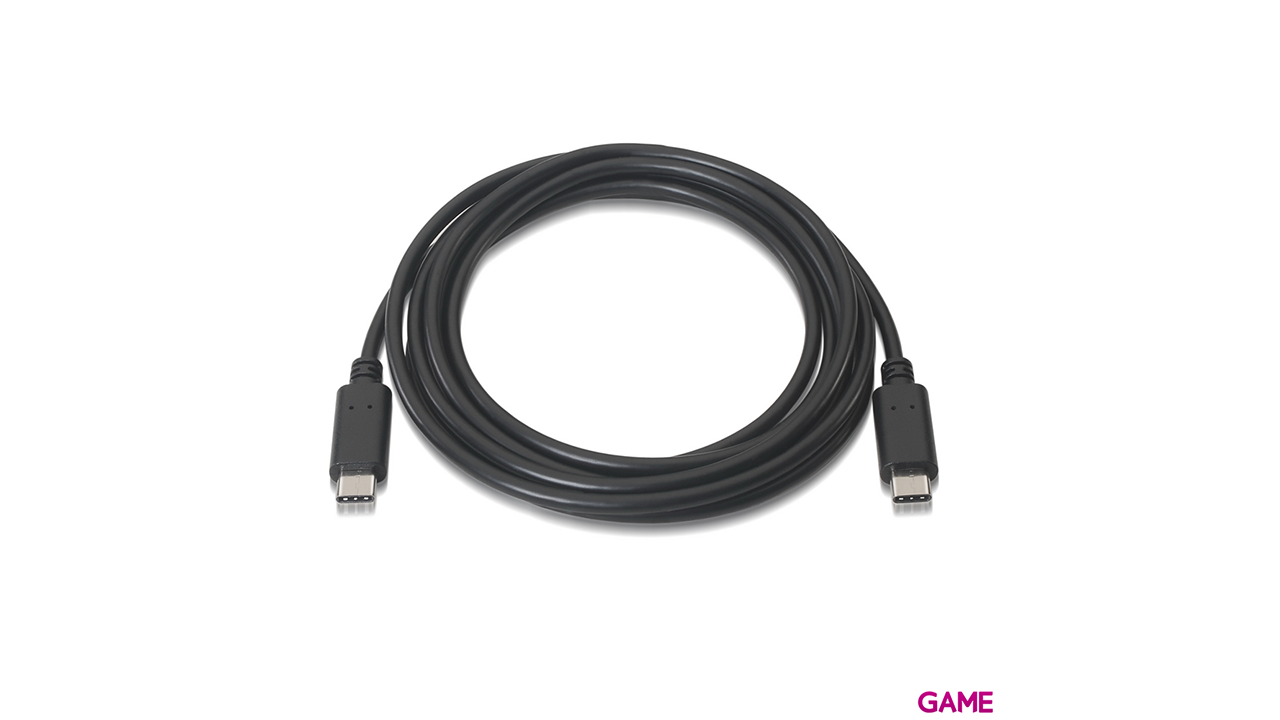 Aisens A107-0058 USB 3 m USB 2.0 USB C Negro - Cable-0