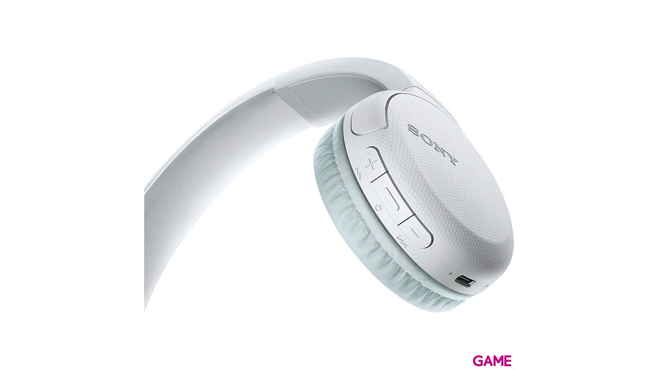 Sony WH-CH510 USB C Bluetooth Blanco - Auriculares-3