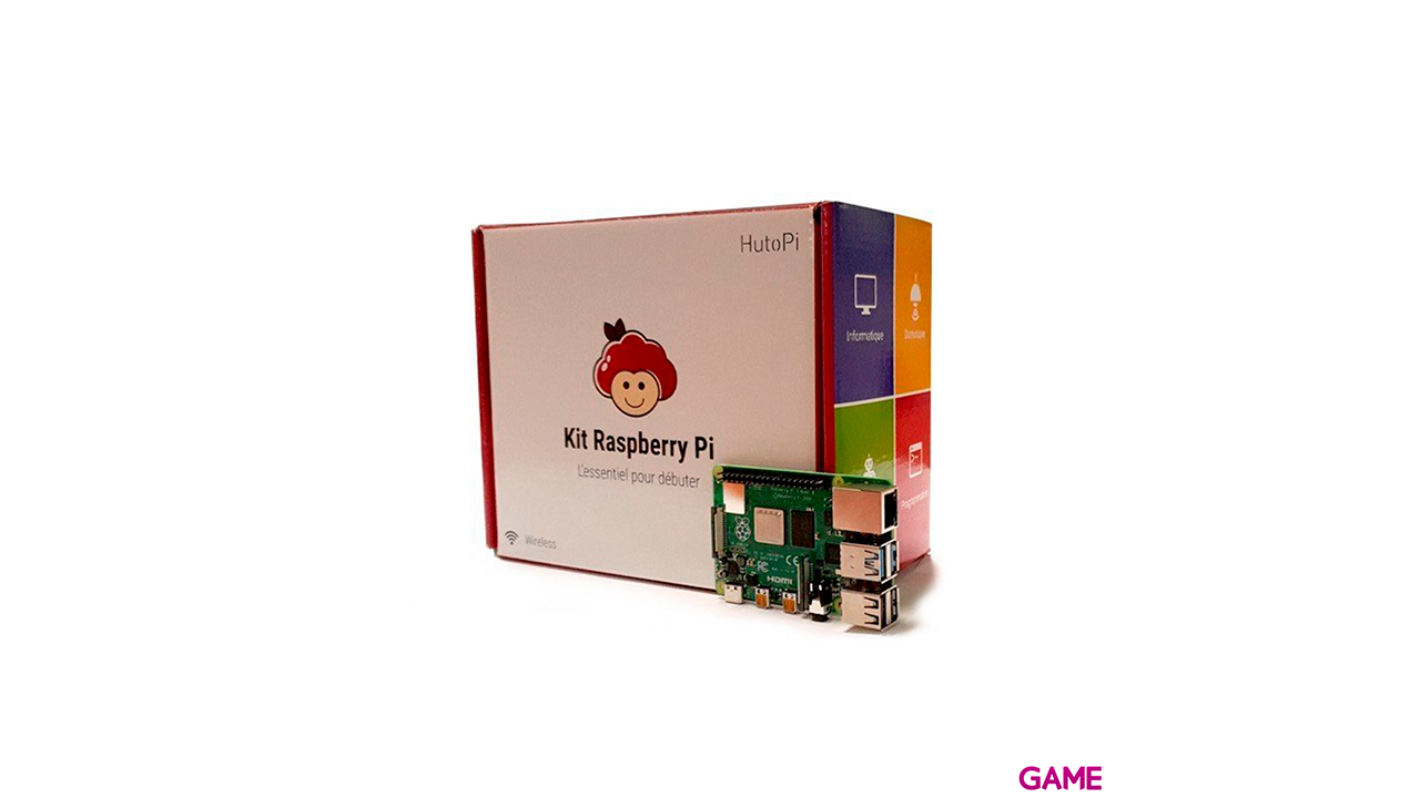 Raspberry Pi KIT RASPBERRY PI 4 8GB + CARCASA + CARGADOR-0