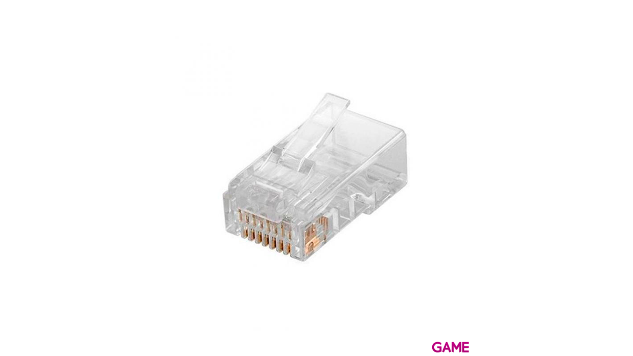 Goobay 93828 conector RJ45 Transparente-0