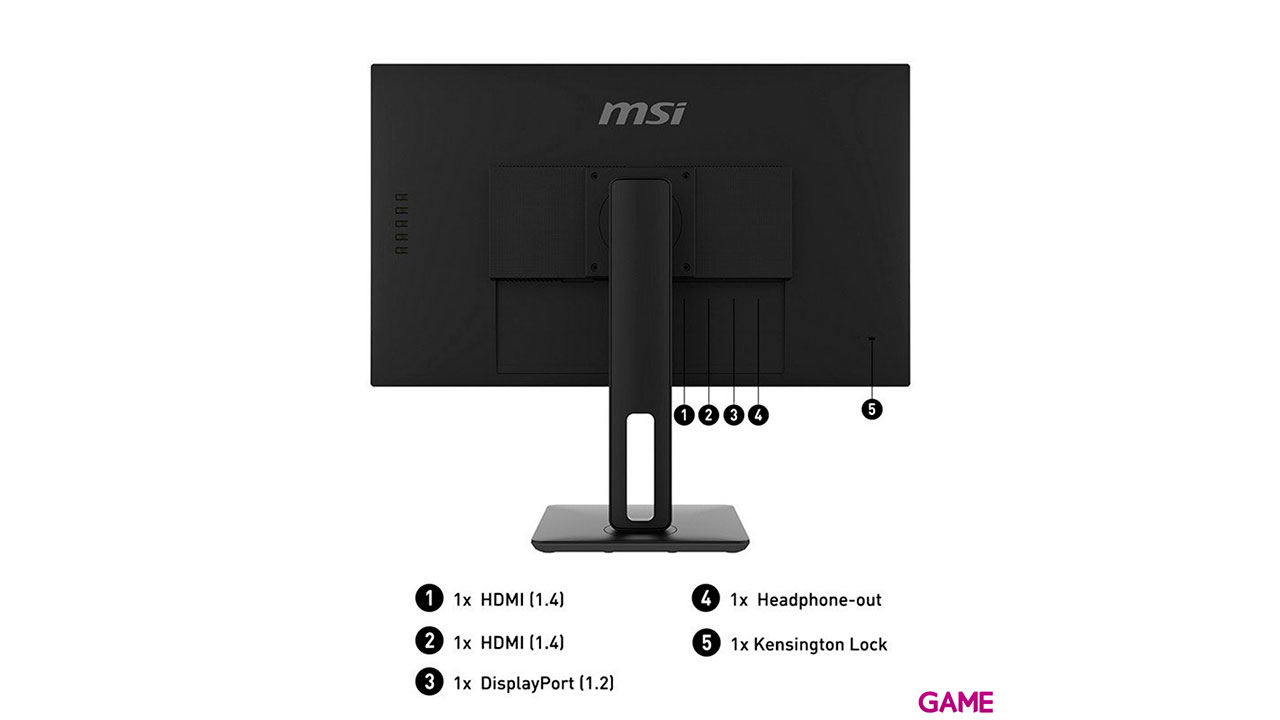 MSI Pro MP271QP - 27´´ - LED - Full HD - Monitor Profesional-3