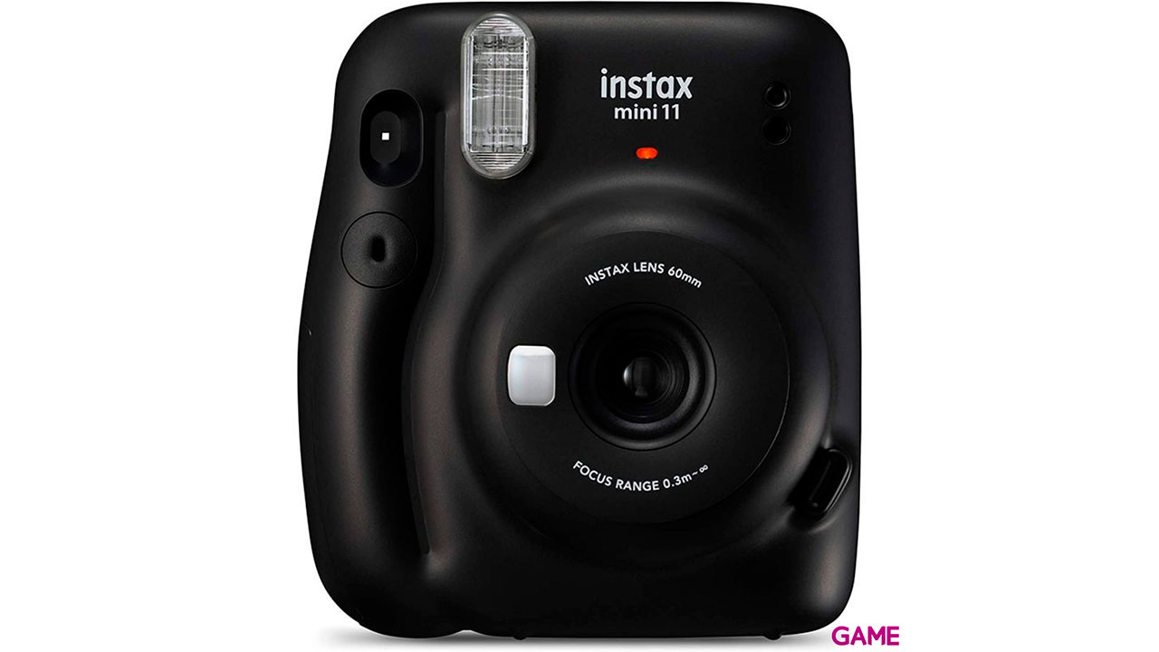 CAMARA FUJIFILM INSTAX MINI11 GRIS CARBON KIT MR.WONDERFUL-0