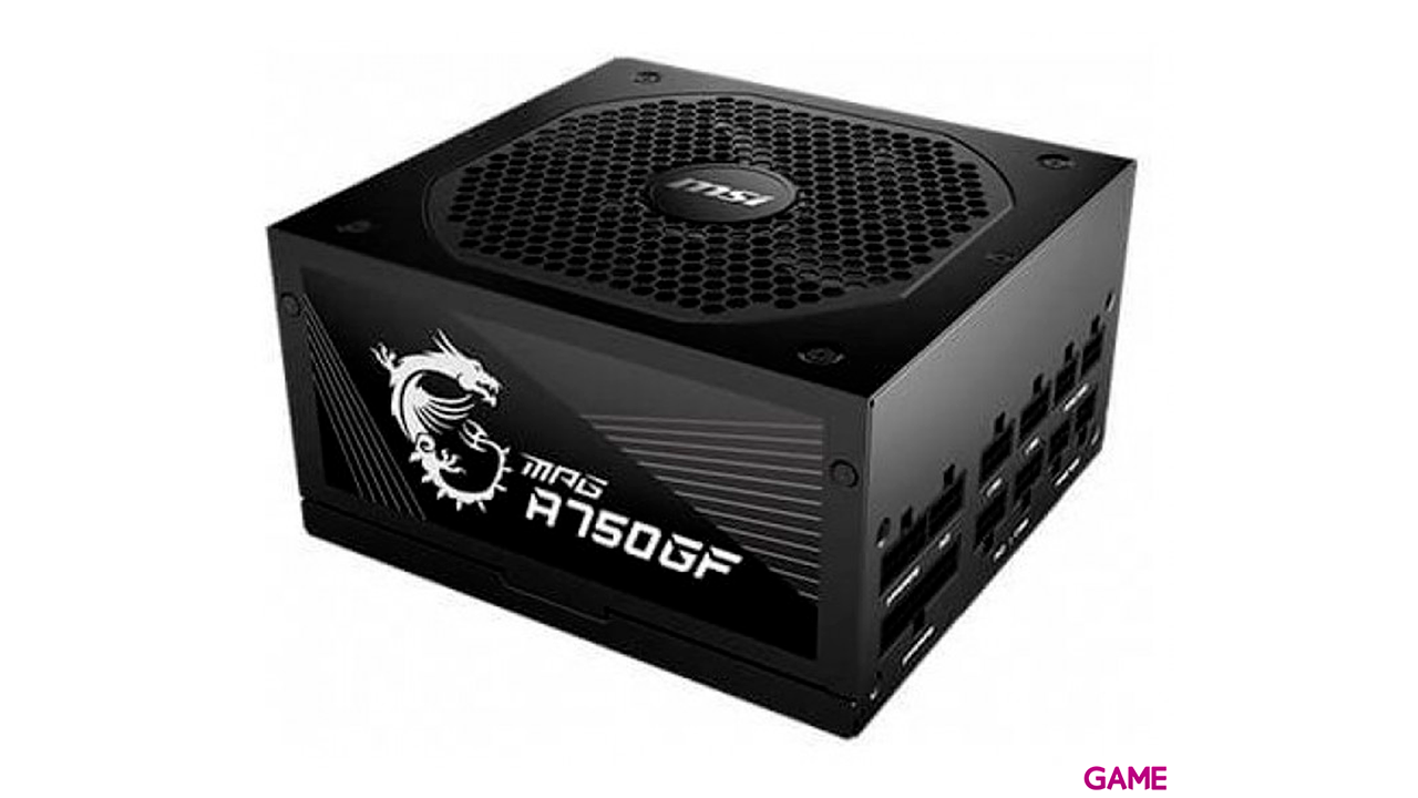 MSI MPG A750GF 750 W 24-pin ATX Negro - Fuente Alimentacion-1