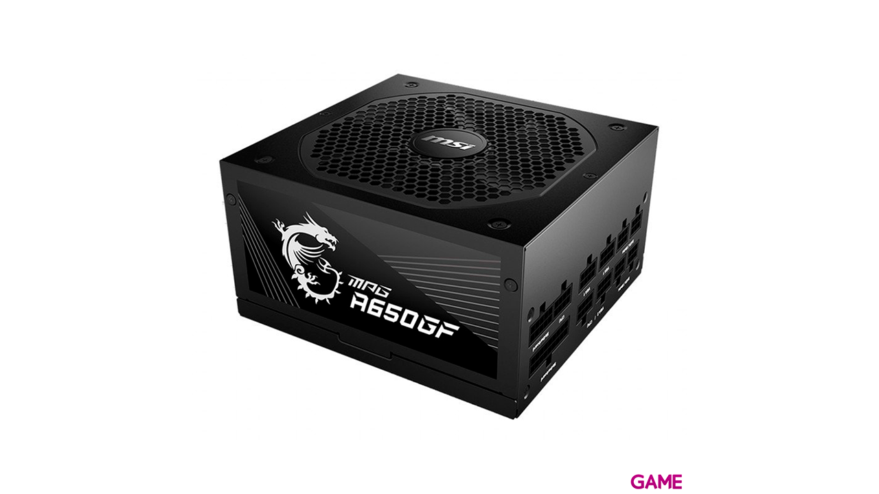 MSI MPG A650GF 650 W 24-pin ATX Negro - Fuente Alimentacion-1