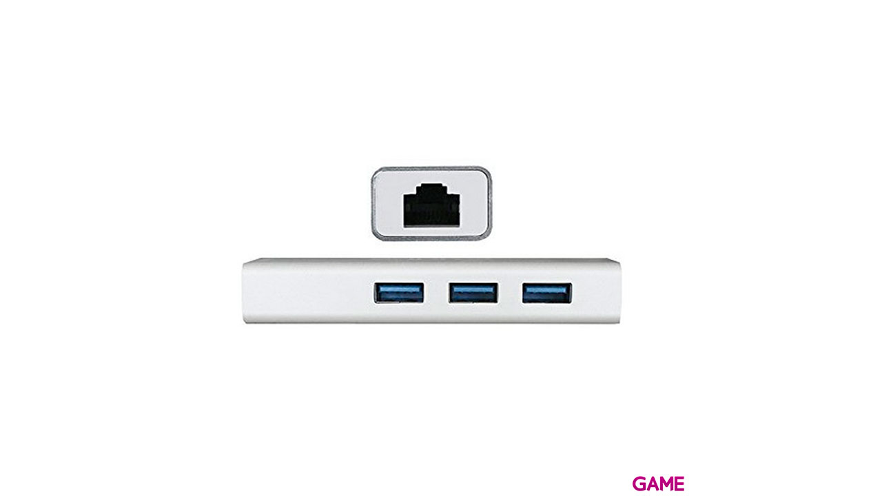 Approx APPC07GHUB hub de interfaz USB 3.2 Gen 1 (3.1 Gen 1) Type-A 5000 Mbit/s Gris-2
