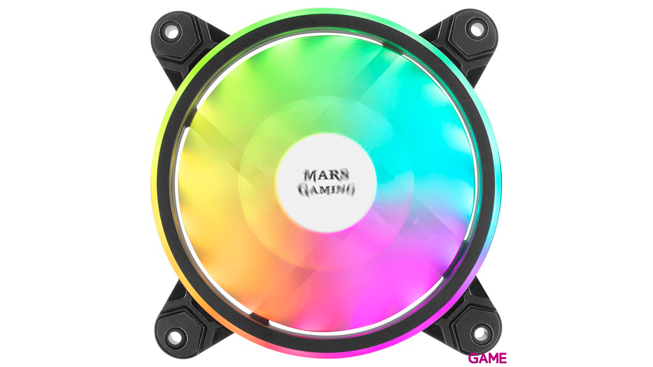 Mars Gaming MFXKIT 12cm Negro 3 piezas - Ventilador Caja-3