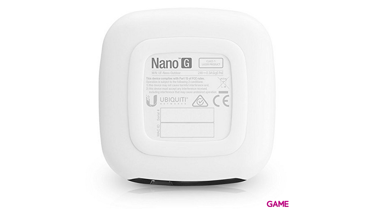 Ubiquiti UFiber Nano G pasarela y controlador 1000 Mbit/s - WiFi-3