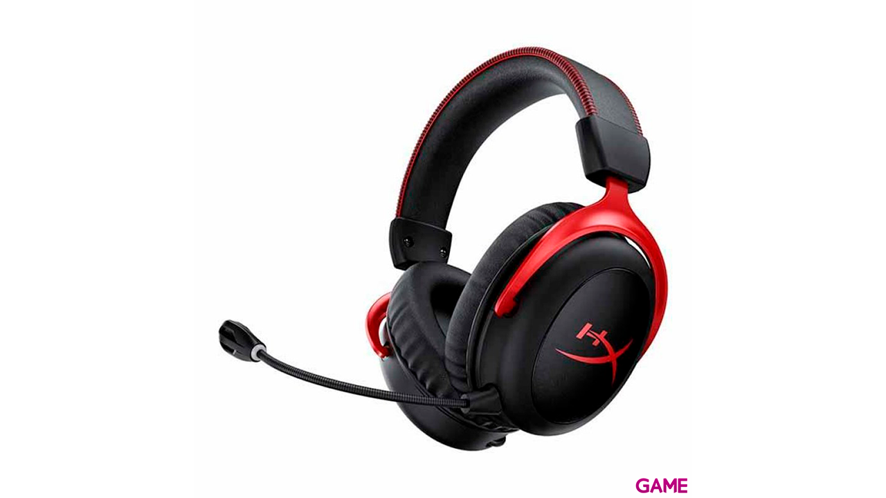 HyperX Cloud II Wireless Rojo 7.1 PC-PS5-PS4-SWITCH - Auriculares Gaming-0