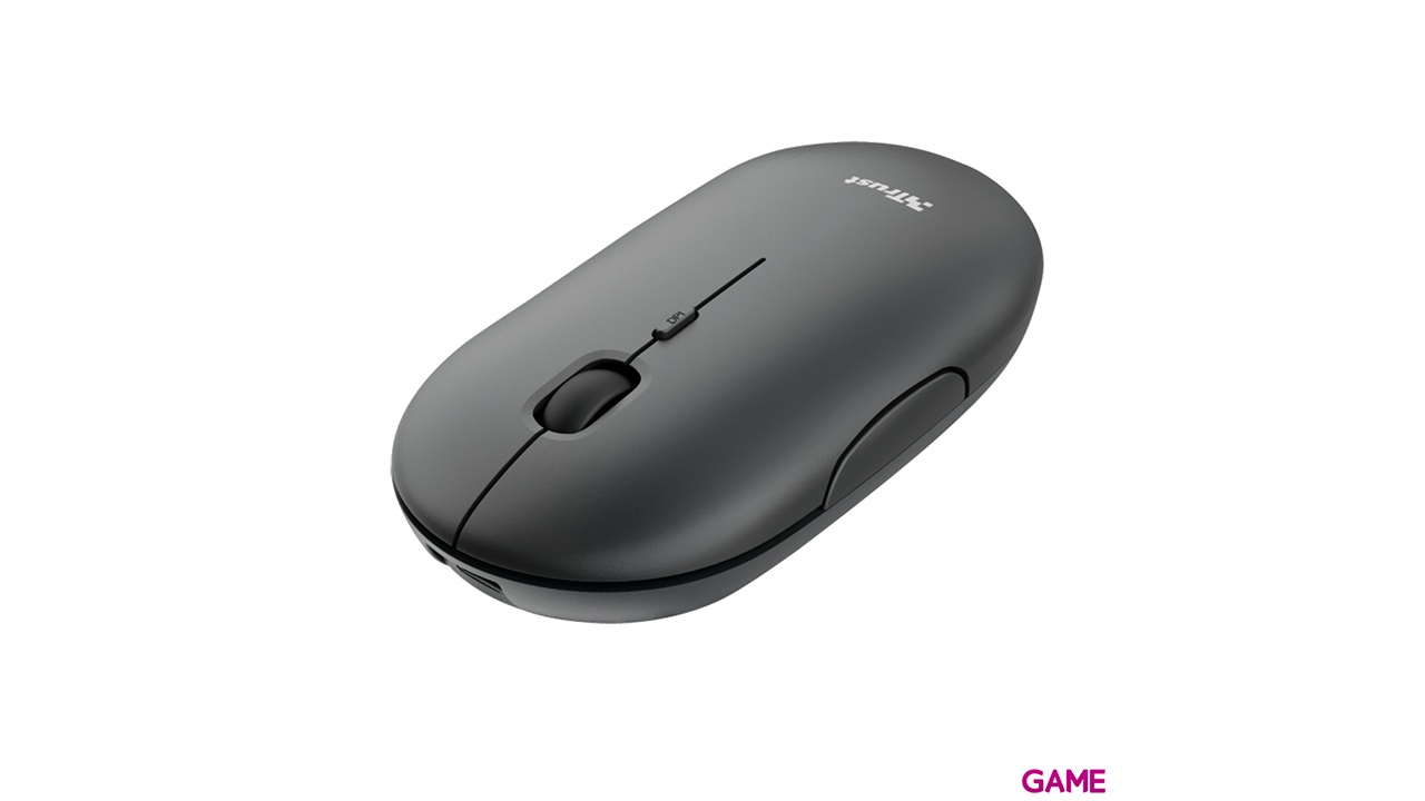 Trust Puck ratón Ambidextro RF inalámbrica + Bluetooth Óptico 1600 DPI-0