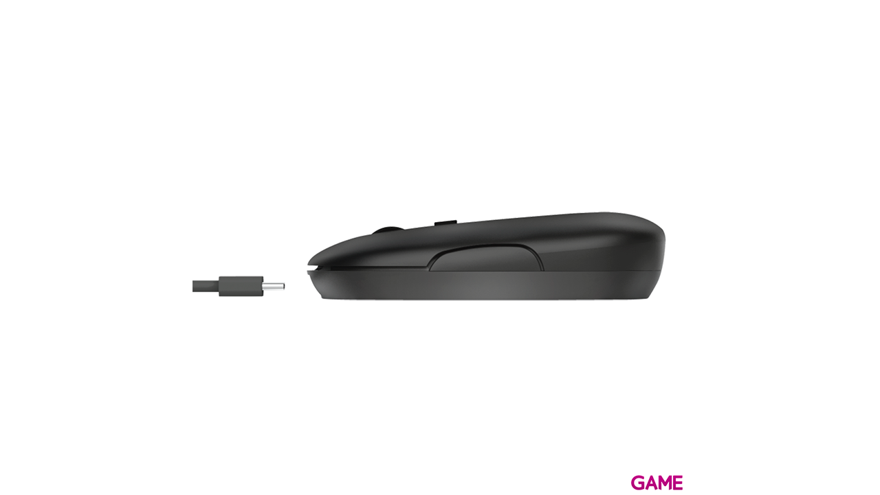 Trust Puck ratón Ambidextro RF inalámbrica + Bluetooth Óptico 1600 DPI-2