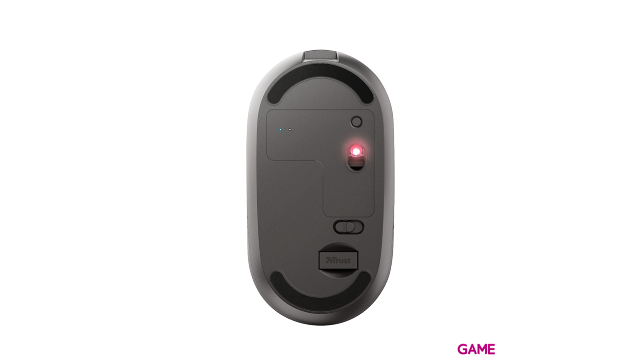 Trust Puck ratón Ambidextro RF inalámbrica + Bluetooth Óptico 1600 DPI-3