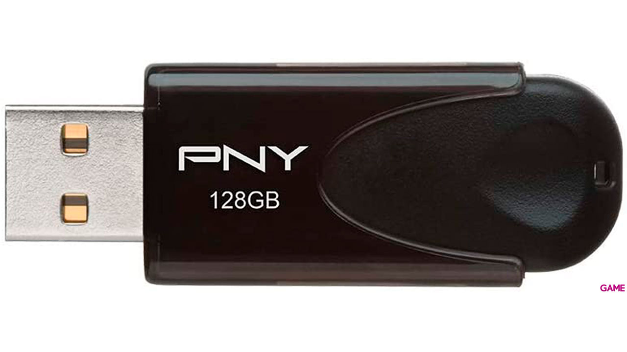 PNY Attache 4 2.0 128GB USB tipo A Negro - Pendrive-1
