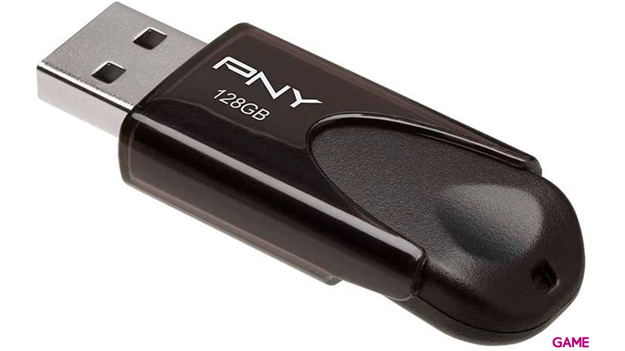 PNY Attache 4 2.0 128GB USB tipo A Negro - Pendrive-2