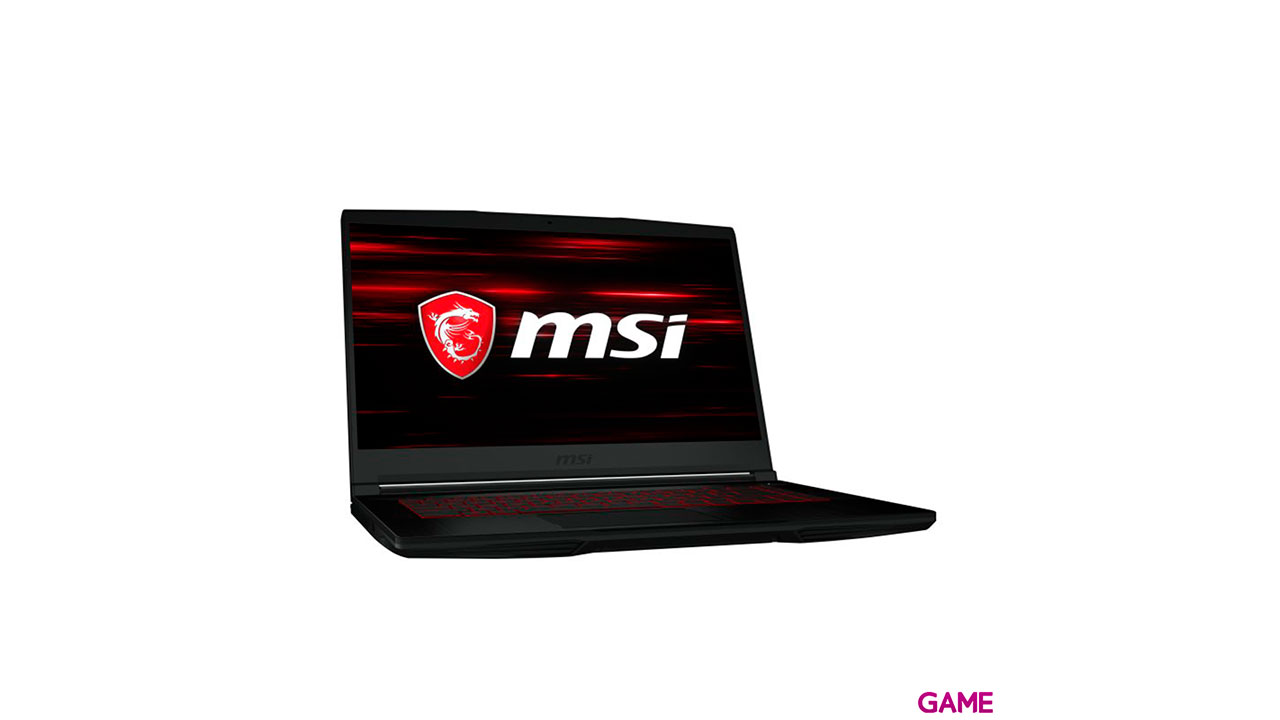 MSI GF63 Thin 10SCSR-1051XES i7-10750H - GTX 1650 - 16GB - 512GB SSD - 15.6´´ - FreeDOS - Ordenador Portatil Gaming-1