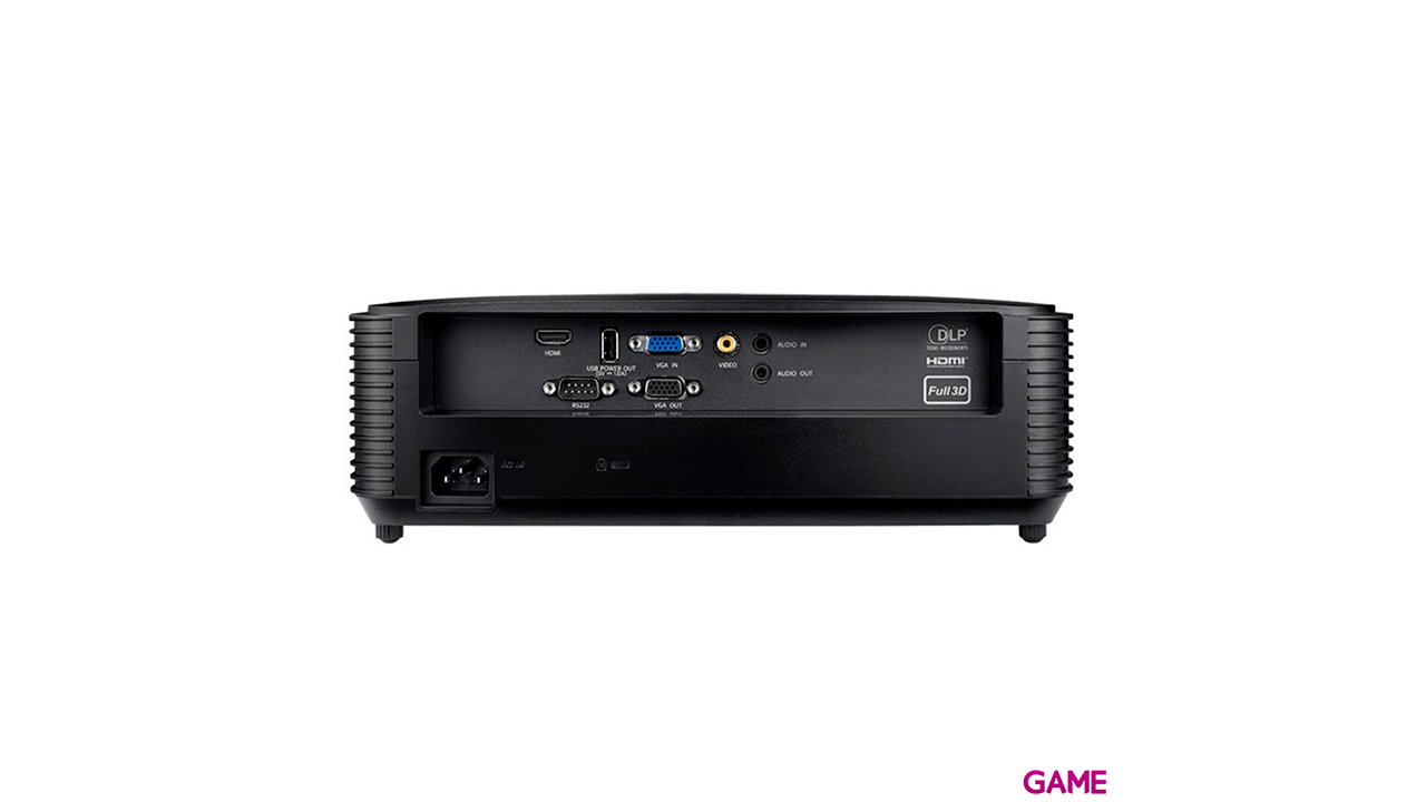 PROYECTOR OPTOMA H185X 3D 3700 ANSI LUMENS WXGA DLP 1280X80-4