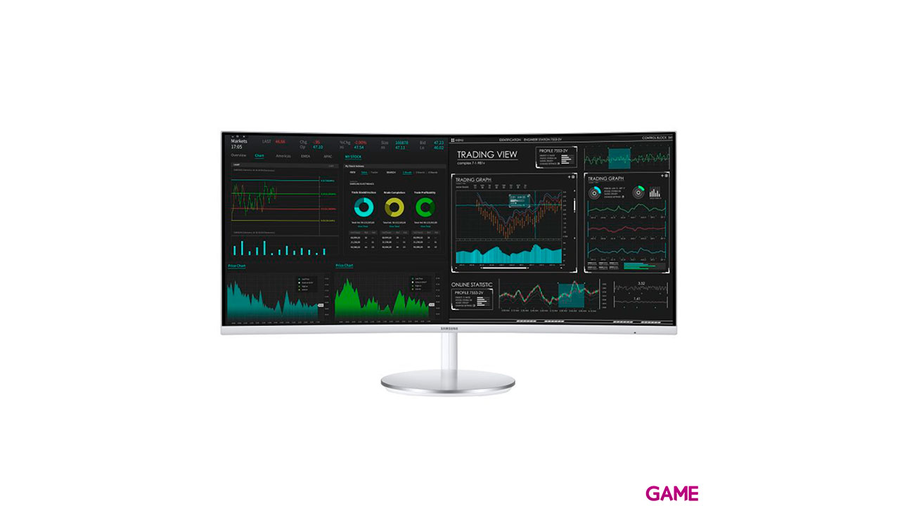 Samsung C34J791WTR 34´´ - QLED - 2K QHD - UltraWide - Monitor-14