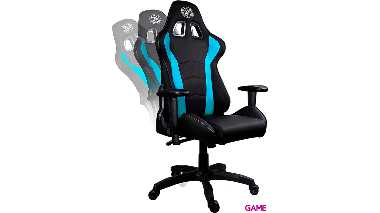 Cooler Master Caliber R1 Negro Azul - Silla Gaming-2