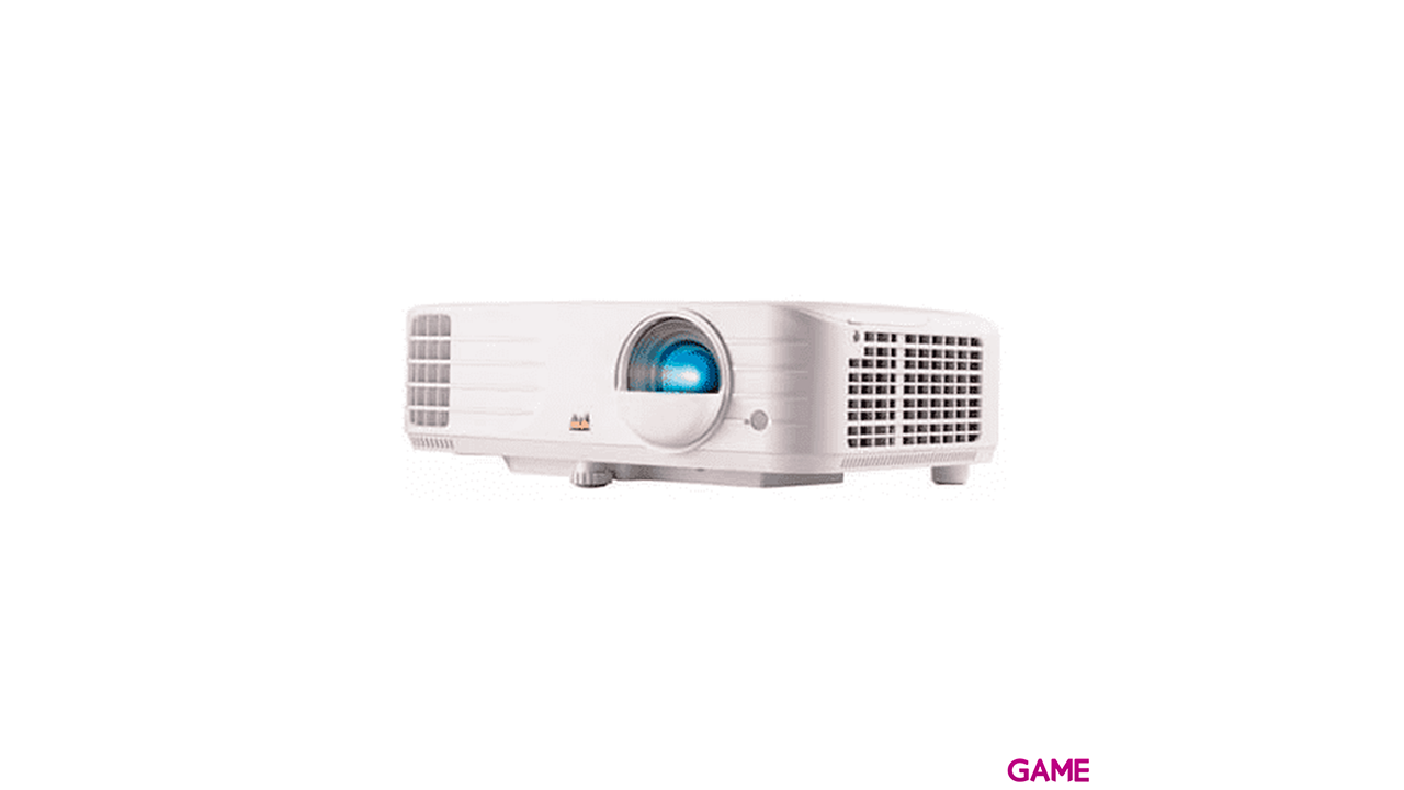 Viewsonic M2e videoproyector Proyector para escritorio 400 lúmenes ANSI LED 1080p (1920x1080) 3D Gris, Blanco-1
