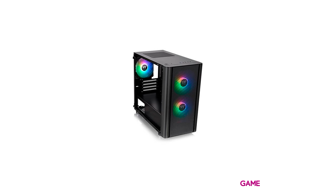 Thermaltake V150 TG ARGB Breeze Cristal Templado Micro ATX - Caja Ordenador-2