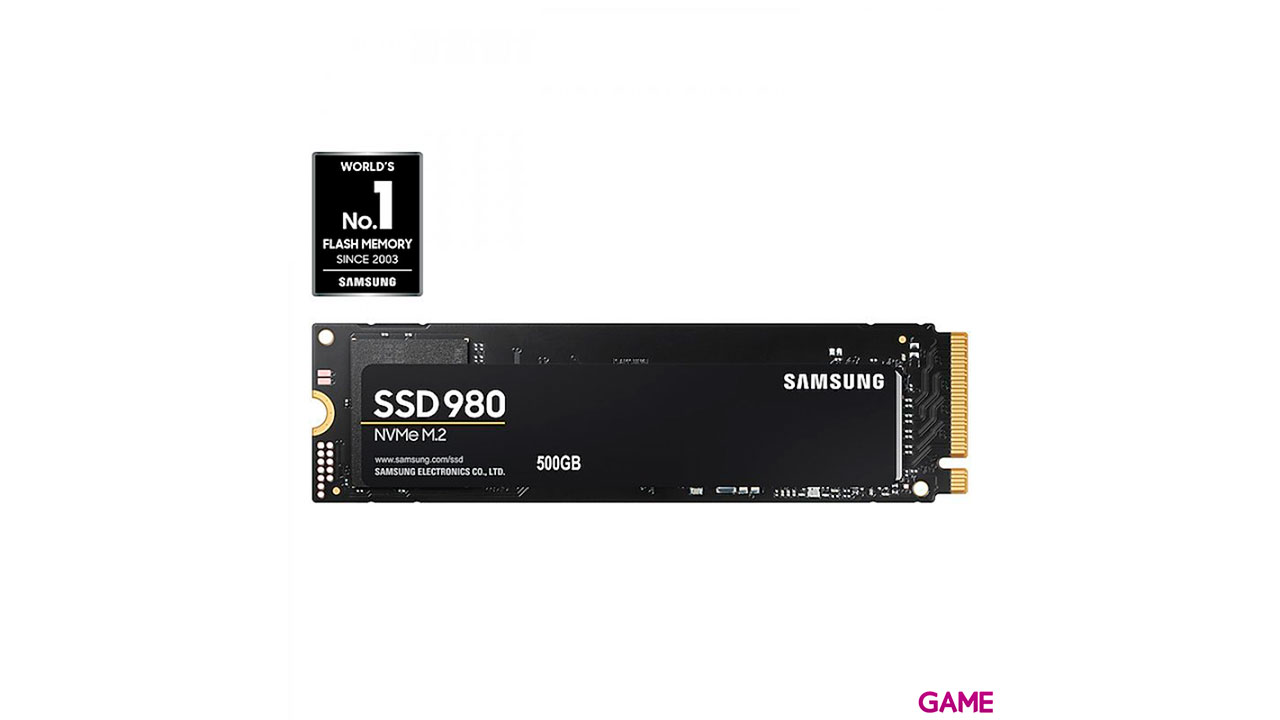 Samsung 980 M.2 500GB PCI Express 3.0 V-NAND NVMe - Disco Duro-1