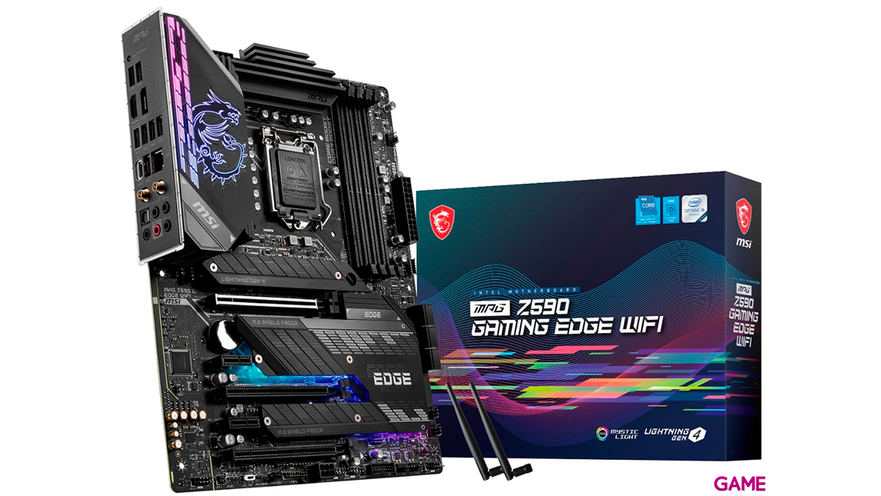 MSI MPG Z590 GAMING EDGE WIFI LGA 1200 ATX - Placa Base-2
