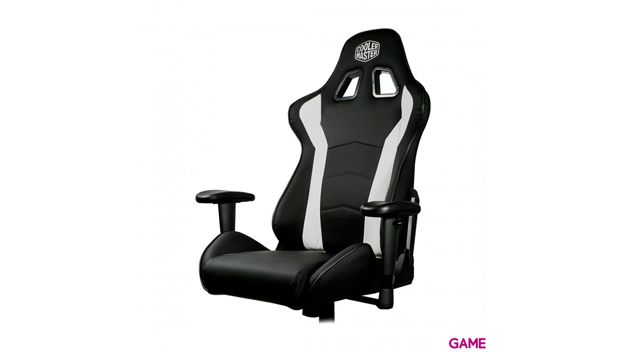Cooler Master Caliber R1 Negro Blanco - Silla Gaming-4