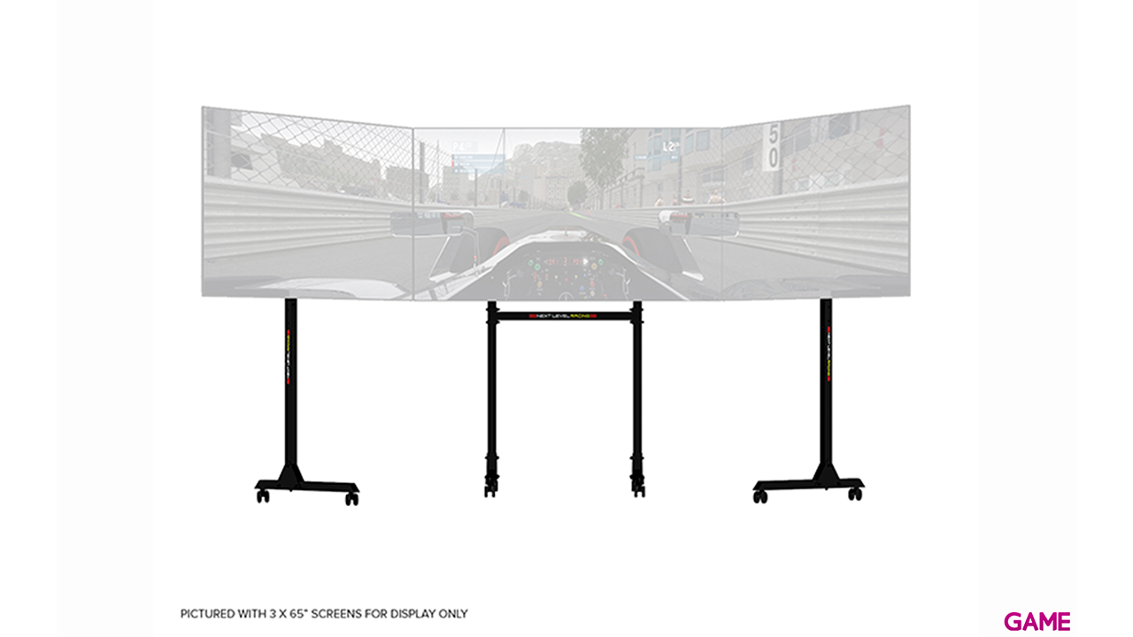 Next Level Racing Free Standing Triple Monitor stand - Accesorio Simulacion-1