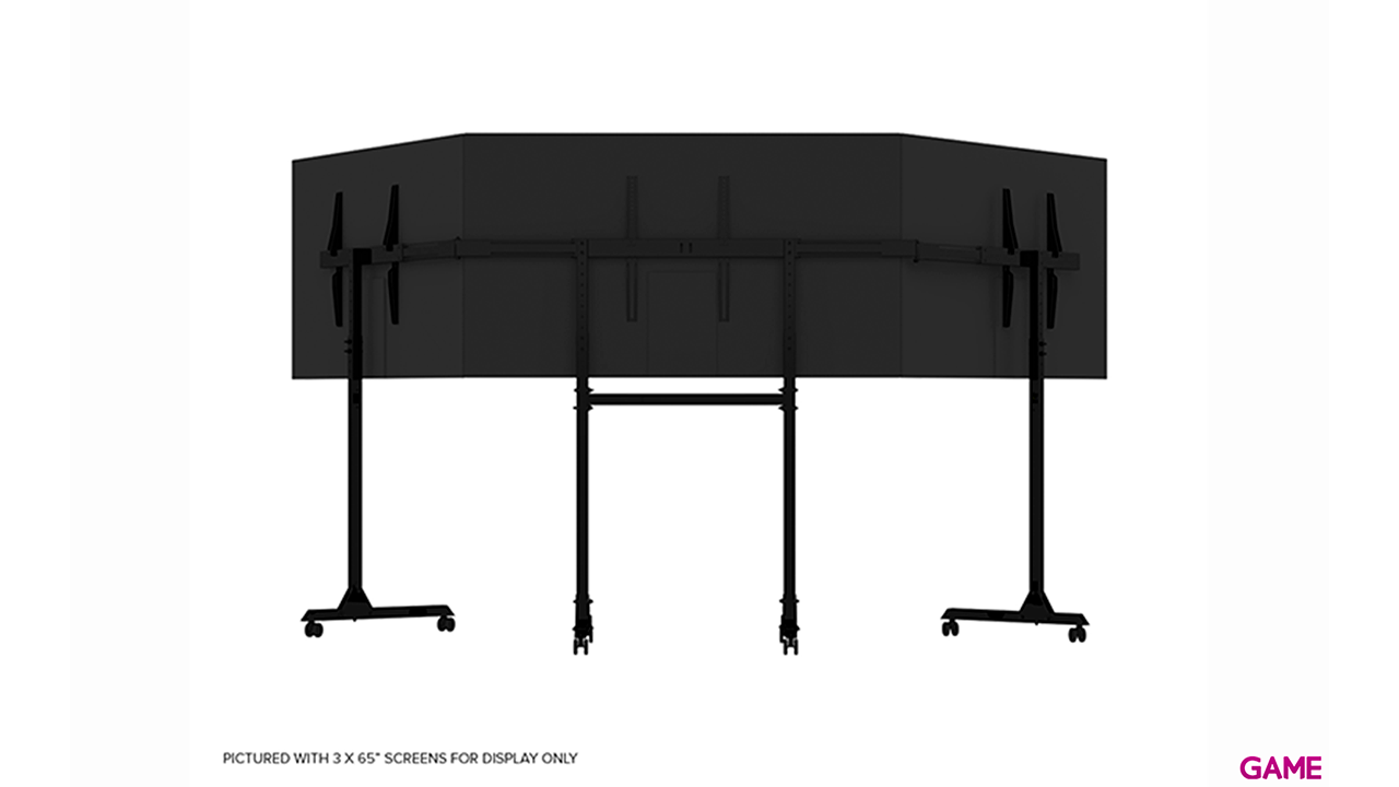 Next Level Racing Free Standing Triple Monitor stand - Accesorio Simulacion-2