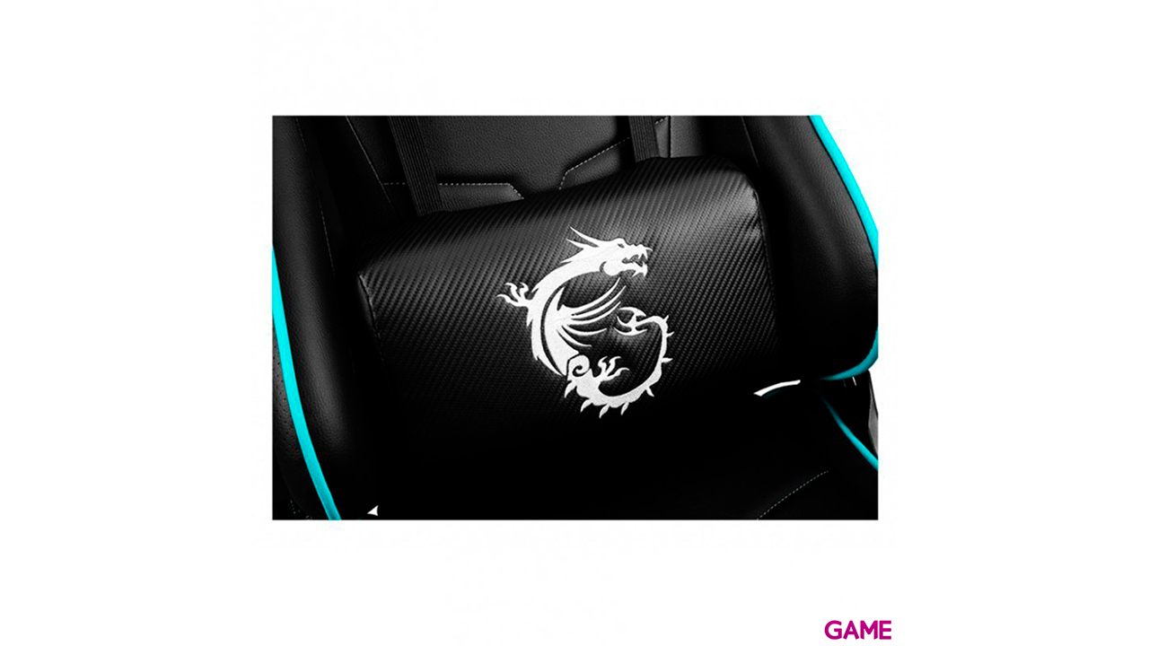 MSI MAG CH120 Assassins Creed Valhalla Negro Verde - Silla Gaming-4