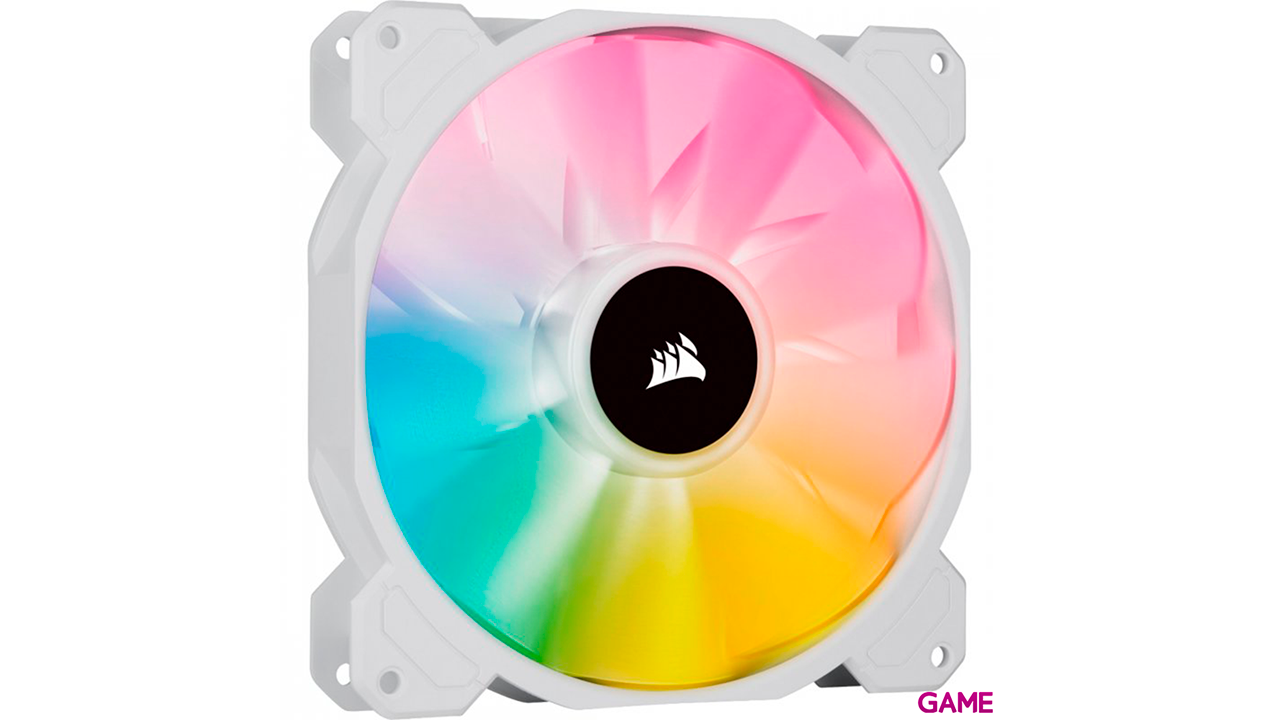 Corsair SP120 RGB Elite 12cm Blanco - Ventilador Caja-0