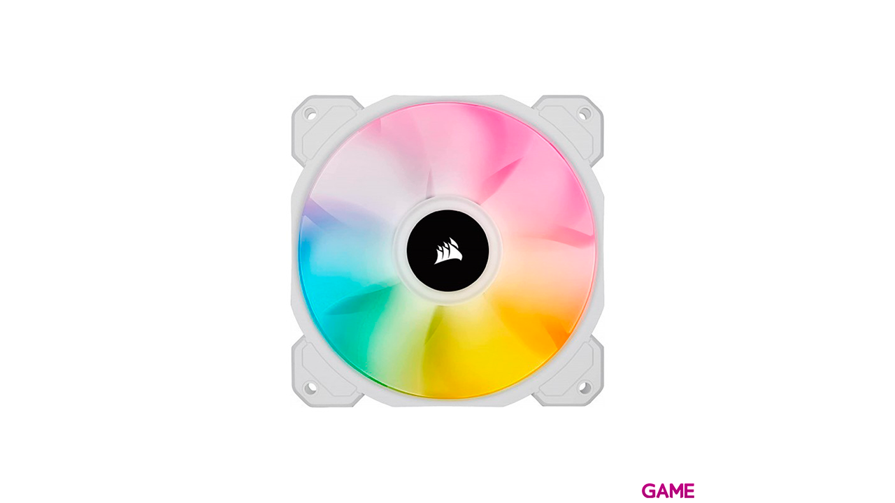 Corsair SP120 RGB Elite 12cm Blanco - Ventilador Caja-1