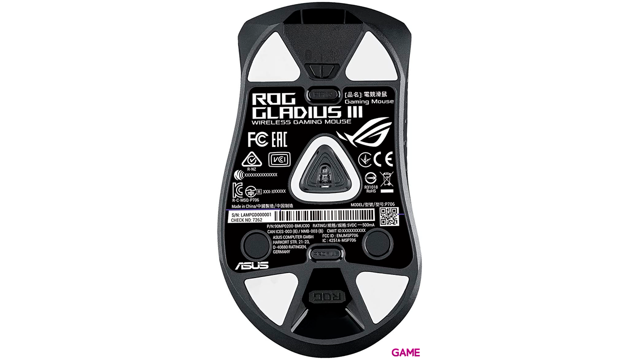 ASUS ROG Gladius III Wireless Optico 19000DPI - Raton Gaming-3