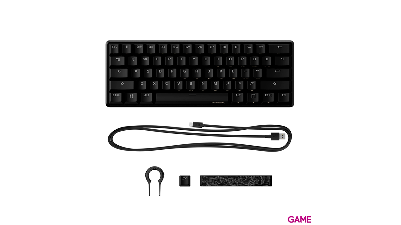 HyperX Alloy Origins 60 TKL - QWERTY USA - Teclado Gaming-5