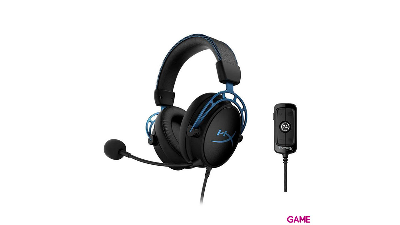 HyperX Cloud Alpha S Blackout - PC-PS4-PS5-XBOX-SWITCH-MOVIL - Auriculares Gaming-3
