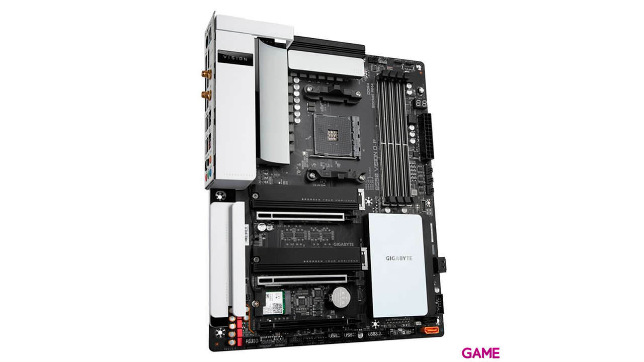 Gigabyte B550 VISION D-P (rev. 1.0) AMD B550 Zócalo AM4 ATX - Placa Base-2