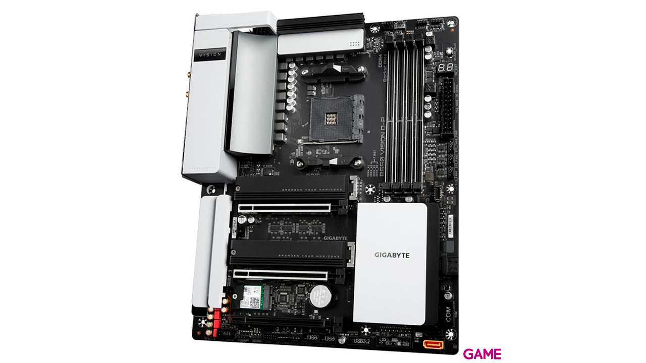 Gigabyte B550 VISION D-P (rev. 1.0) AMD B550 Zócalo AM4 ATX - Placa Base-3
