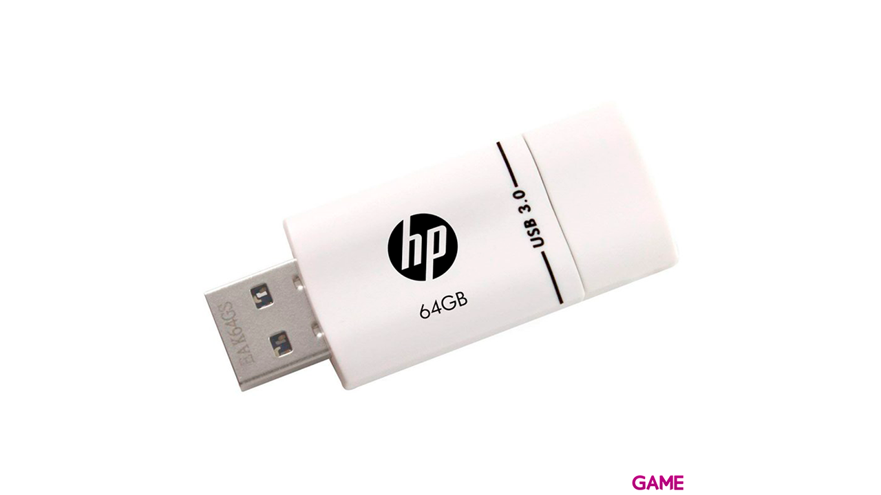 PNY x750w unidad flash USB 64GB USB tipo A 3.2 Gen 1 (3.1 Gen 1) Acero inoxidable-1